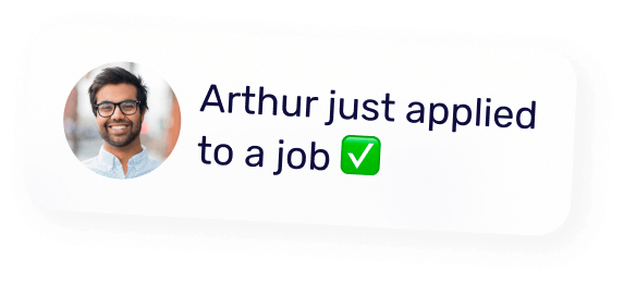 Arthur just applied to a job on Rise